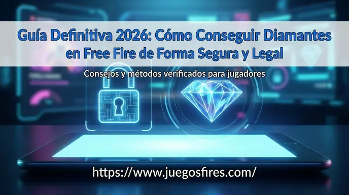 Guía Definitiva 2026: Cómo Conseguir Diamantes en Free Fire de Forma Segura y Legal