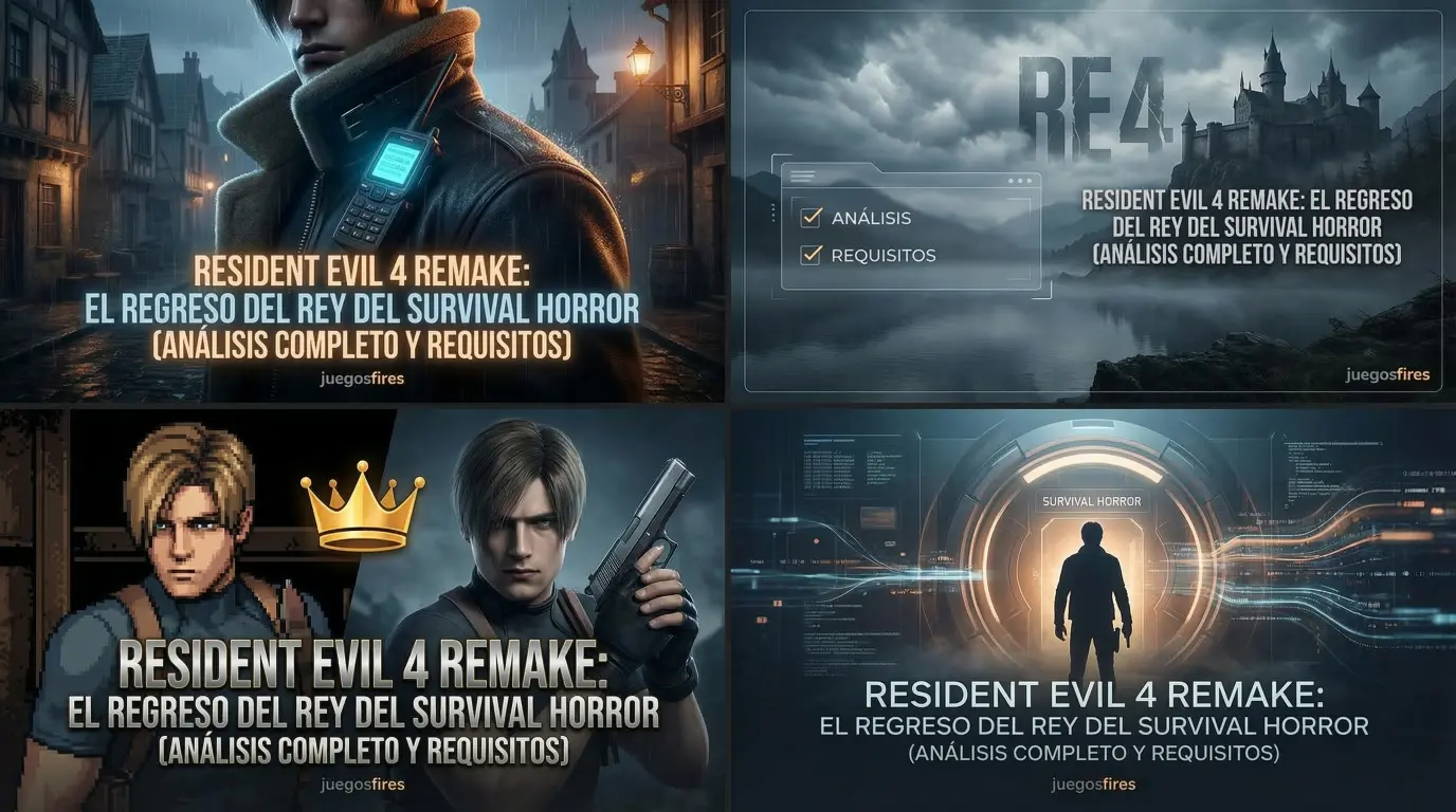 Resident Evil 4 Remake: El Regreso del Rey del Survival Horror (Análisis Completo y Requisitos)