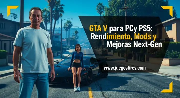 GTA V para PC y PS5: Rendimiento, Mods y Mejoras Next-Gen