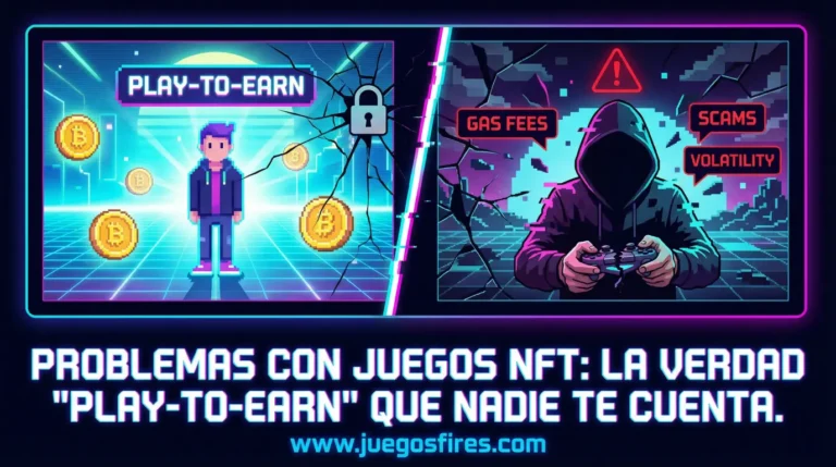 Problemas con los NFT Games: La Verdad del Play to Earn que Nadie Cuenta